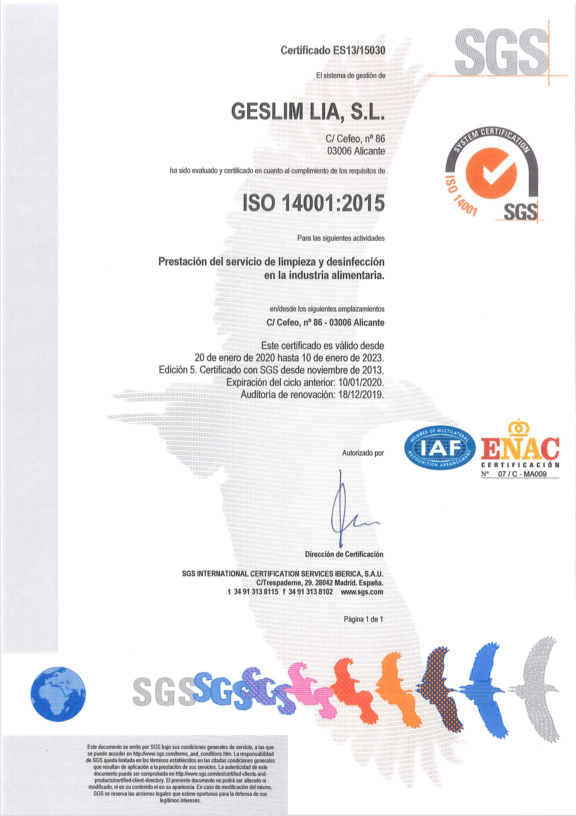 ISO14001